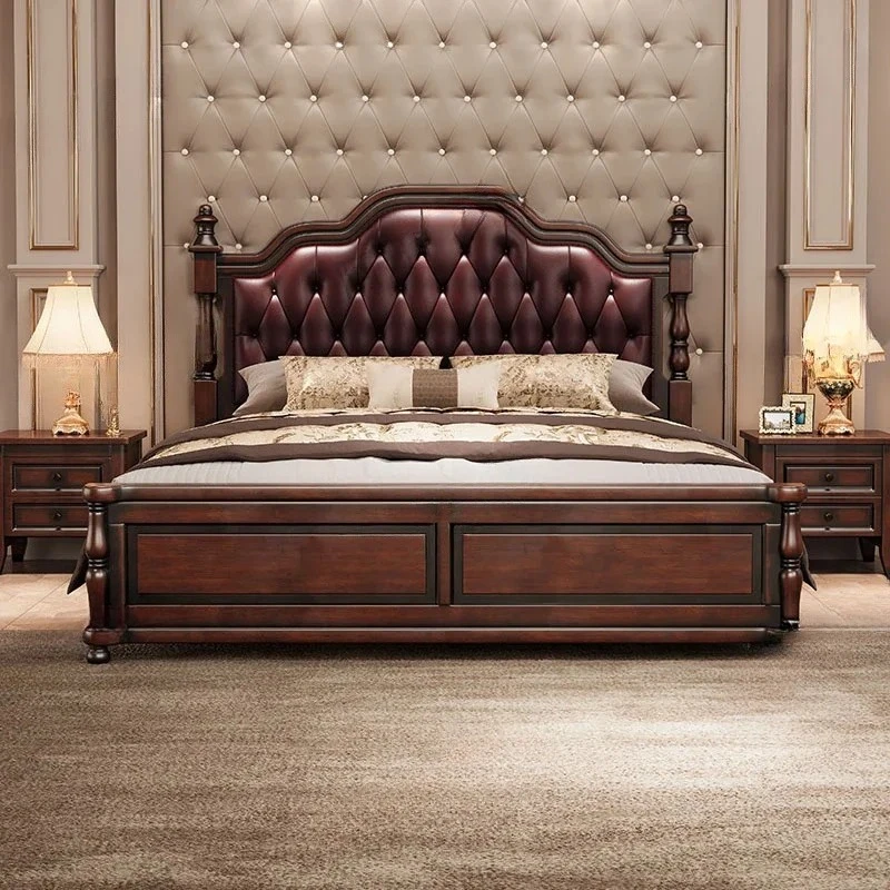 Storage Princess Double Bed Master Simple Soft Brown Twin Frame Double Bed Night Stand Camas De Dormitorio Bedroom Furniture
Storage Princess Double Bed Master Simple Soft Brown Twin Frame Double Bed Night Stand Camas De Dormitorio Bedroom Furniture