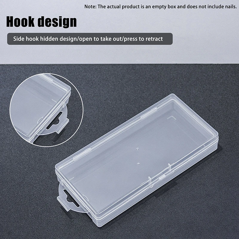 1Pcs Empty Nail Tips Organizer Storage Box Transparent Container Box For Crystal/Jewelry/glitters Plastic Nail Tips Box
1Pcs Empty Nail Tips Organizer Storage Box Transparent Container Box For Crystal/Jewelry/glitters Plastic Nail Tips Box