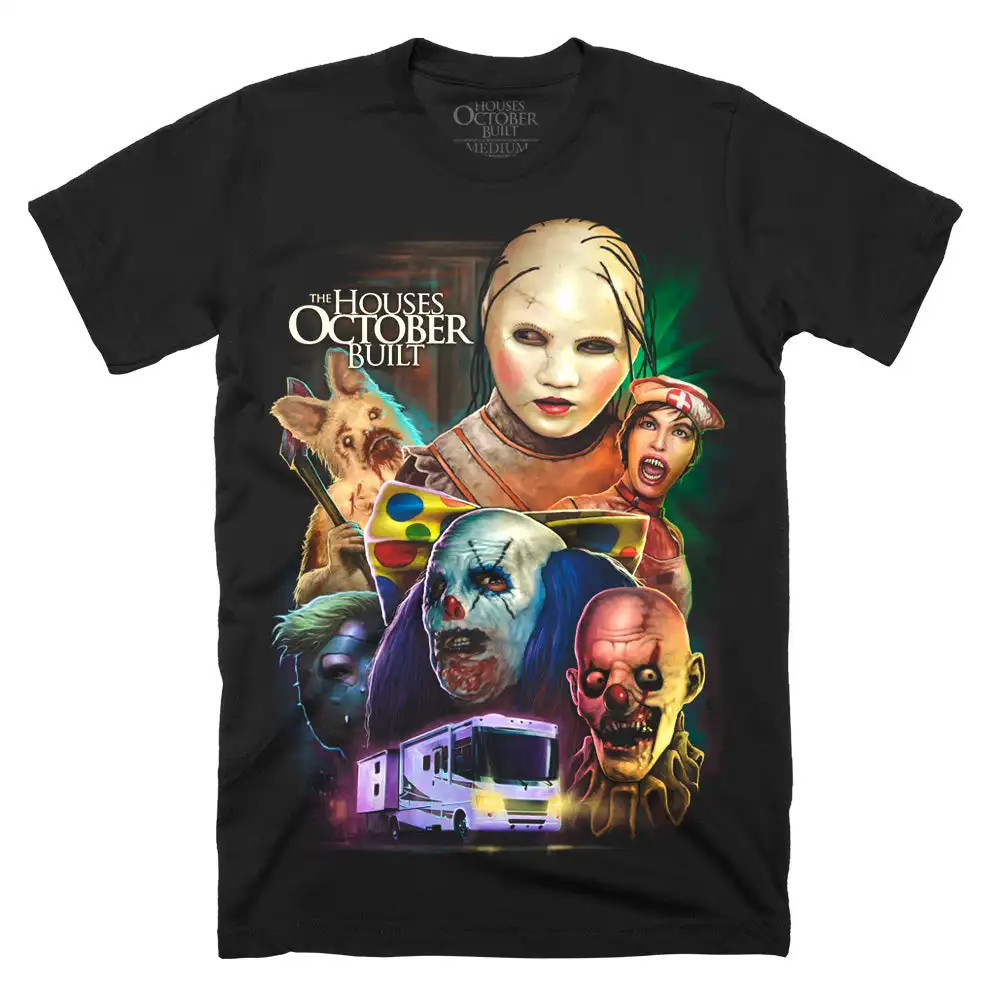 The Houses October Built Haunt Season T-Shirt 
The Houses October Built Haunt Season T-Shirt