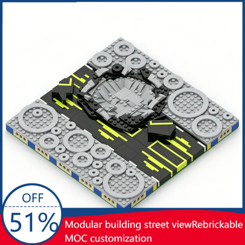 470PCS Sci-Fi Space Road Platform MOC Model Custom Blocks DIY Assembly Educational Toy For Scene Building Display Christmas Gift
470PCS Sci-Fi Space Road Platform MOC Model Custom Blocks DIY Assembly Educational Toy For Scene Building Display Christmas Gift