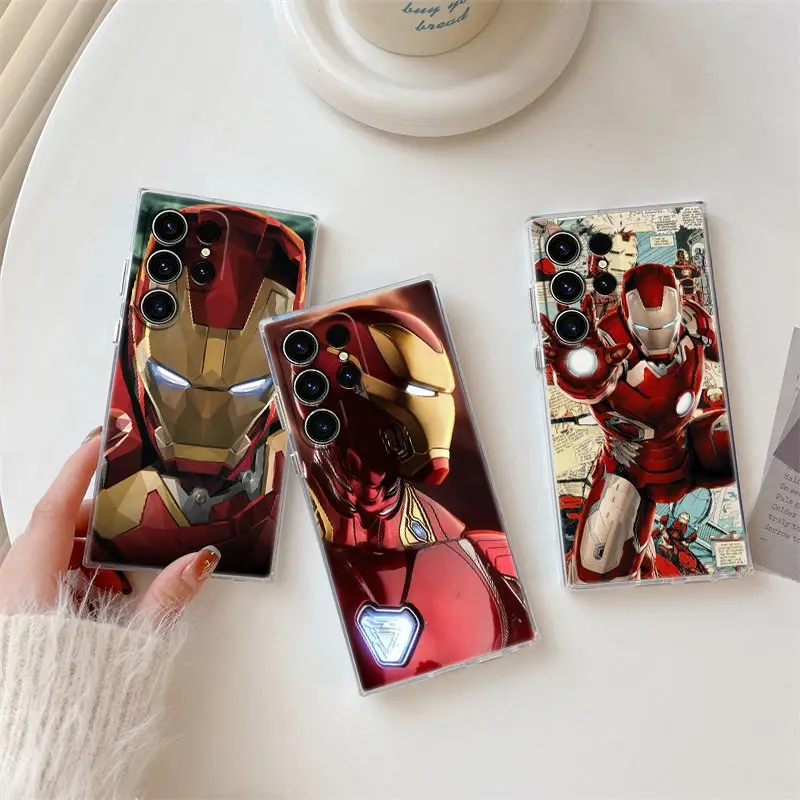 Ironman Marvel Iron Man Transparent Case For Samsung Galaxy S26 S25 Ultra S24 S22 S26 Plus S20 S23 S21 S25 FE S23 5G Clear Cover
Ironman Marvel Iron Man Transparent Case For Samsung Galaxy S26 S25 Ultra S24 S22 S26 Plus S20 S23 S21 S25 FE S23 5G Clear Cover