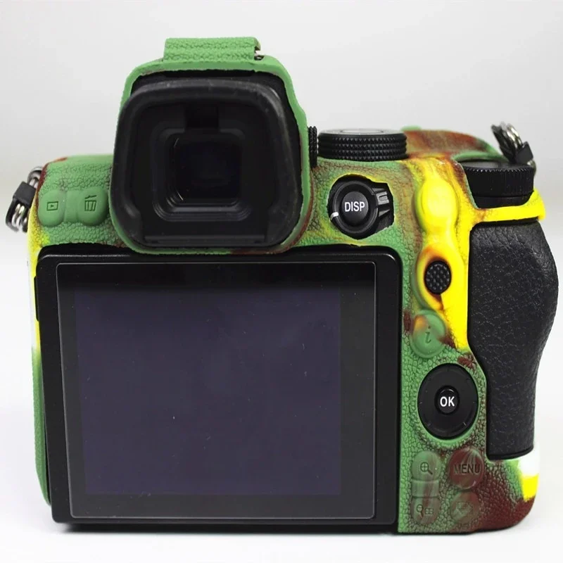 For Nikon Z5 Mirrorless Camera Anti-Slip Silicone Body Shell Protective Cover With LCD Tempered Glass Film,
For Nikon Z5 Mirrorless Camera Anti-Slip Silicone Body Shell Protective Cover With LCD Tempered Glass Film,