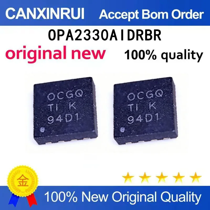 (5-100 pieces)Brand new OPA2330AIDRBR silk screen printing: OCGQ 0CGQ QFN spot chip IC
(5-100 pieces)Brand new OPA2330AIDRBR silk screen printing: OCGQ 0CGQ QFN spot chip IC