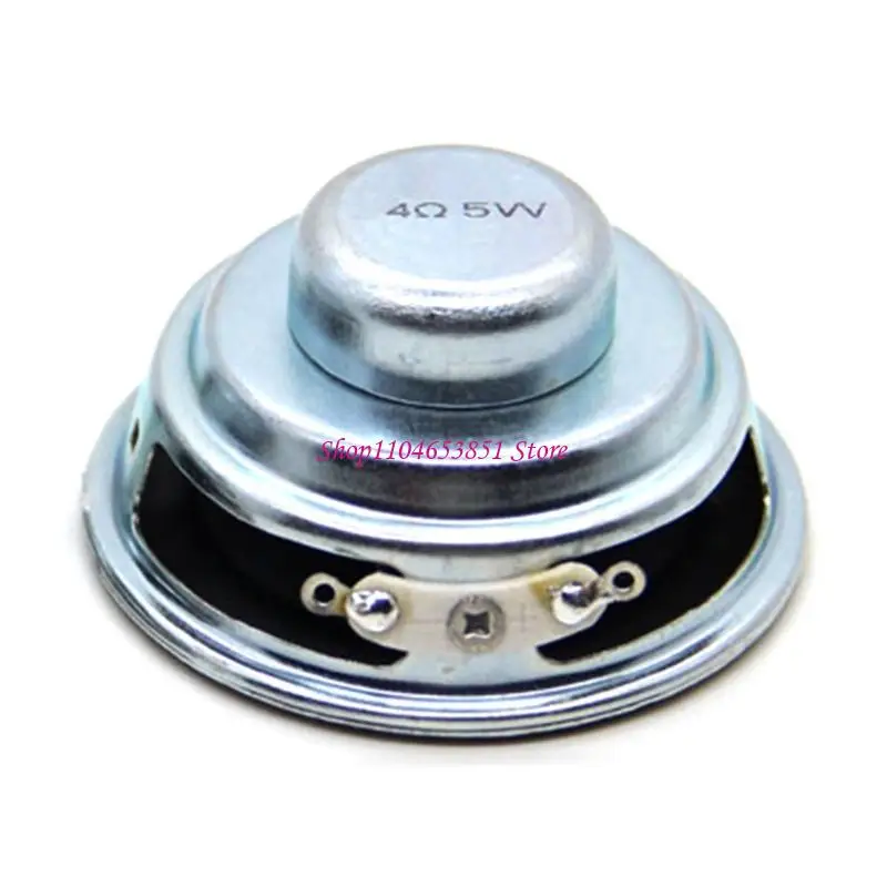 Metal 5W 4Ohm Internal Magnetic Speaker Versatile 52mm 4ohm 5W Speaker Full Frequency Sound for DIY Home Projects
Metal 5W 4Ohm Internal Magnetic Speaker Versatile 52mm 4ohm 5W Speaker Full Frequency Sound for DIY Home Projects