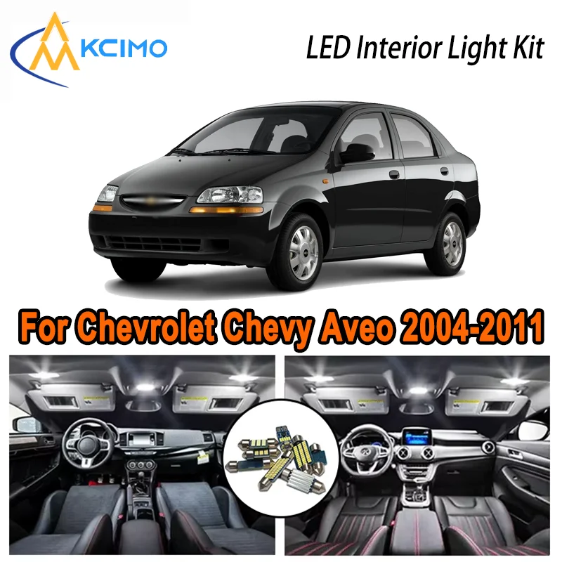 For Chevrolet Chevy Aveo 2004-2011 2005 2006 2007 2008 2009 LED Interior Dome Map Trunk Light Kit Car Led Lamps Canbus No Error
For Chevrolet Chevy Aveo 2004-2011 2005 2006 2007 2008 2009 LED Interior Dome Map Trunk Light Kit Car Led Lamps Canbus No Error