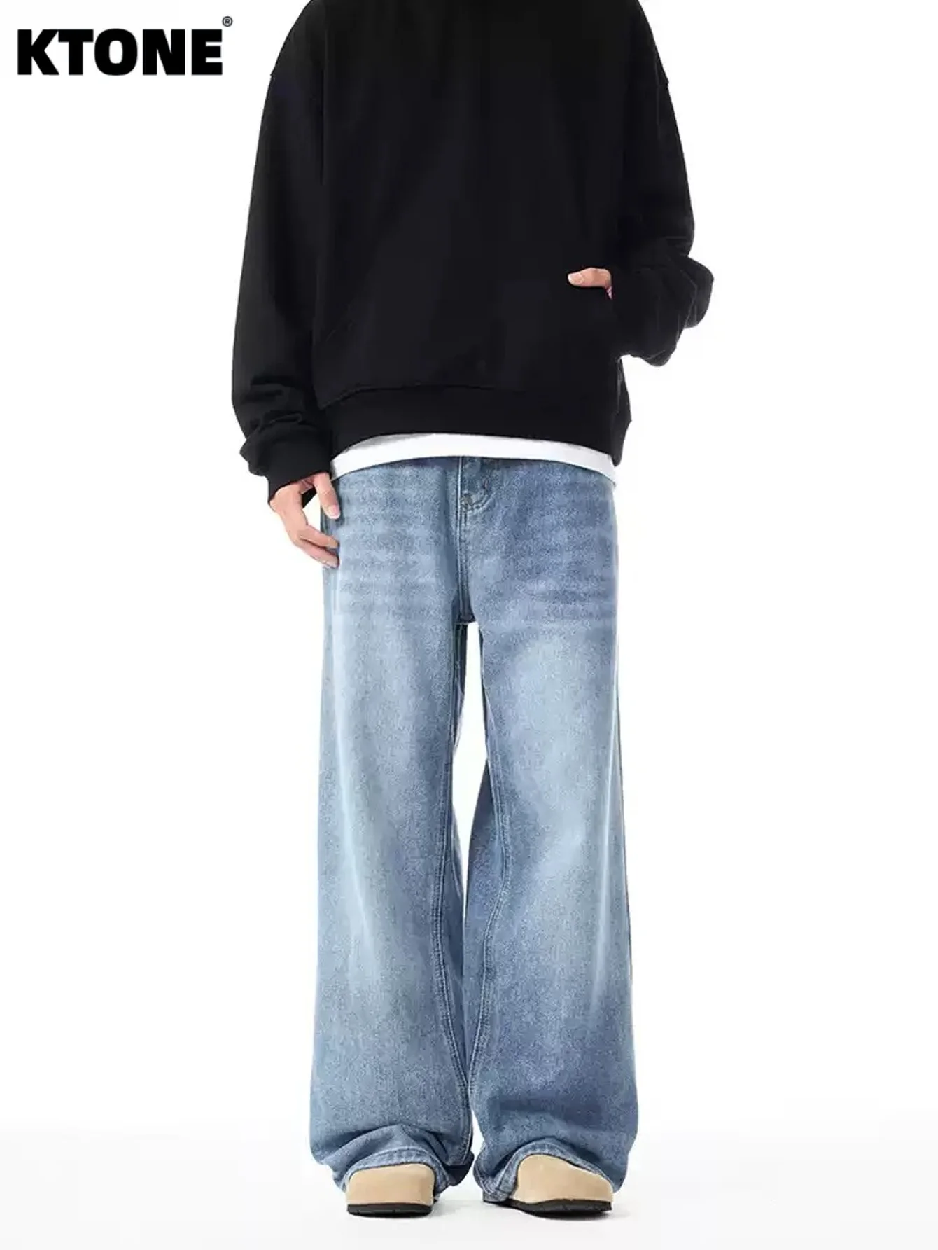 Minimalist Jeans Gender Neutral Blue Baggy Denim Light Retro Drip No accessories or belts included
Minimalist Jeans Gender Neutral Blue Baggy Denim Light Retro Drip No accessories or belts included