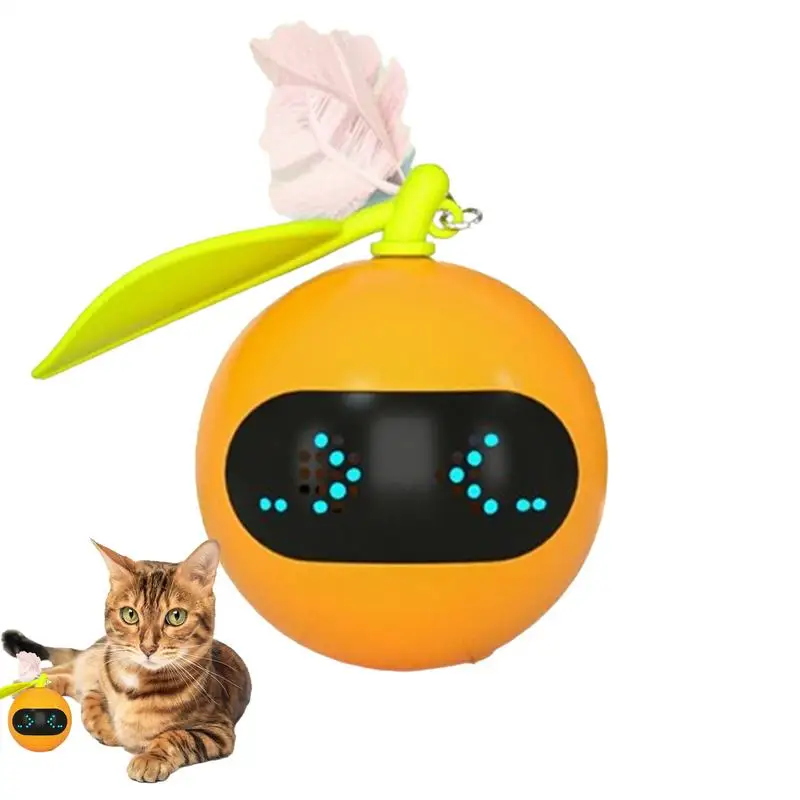 Automatic Cat Toy USB Rechargeable Intelligent Avoidance Smart Cat Ball With Toy Pendants Interactive Kitten Supplies For Pet
Automatic Cat Toy USB Rechargeable Intelligent Avoidance Smart Cat Ball With Toy Pendants Interactive Kitten Supplies For Pet