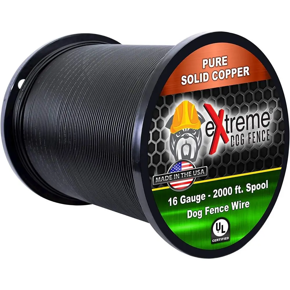 16 Gauge 2000 Ft Continuous Spool Xtreme Dog Fence Electric In-Ground Wire
16 Gauge 2000 Ft Continuous Spool Xtreme Dog Fence Electric In-Ground Wire