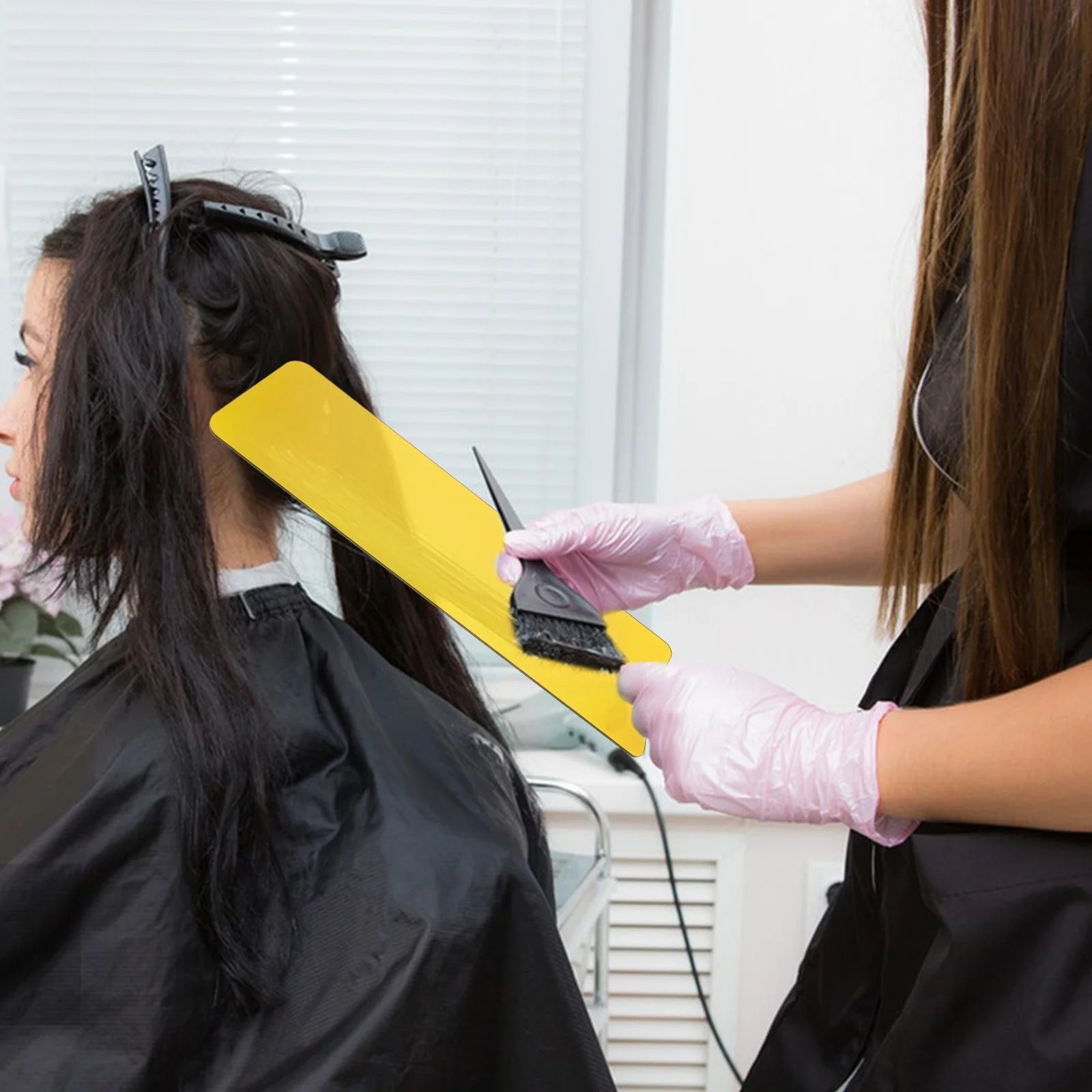 Доска для краски для волос, профессиональная лопатка для окрашивания волос для домашнего использования в салоне, простой набор, инструмент для укладки, аксессуар
Доска для краски для волос, профессиональная лопатка для окрашивания волос для домашнего использования в салоне, простой набор, инструмент для укладки, аксессуар