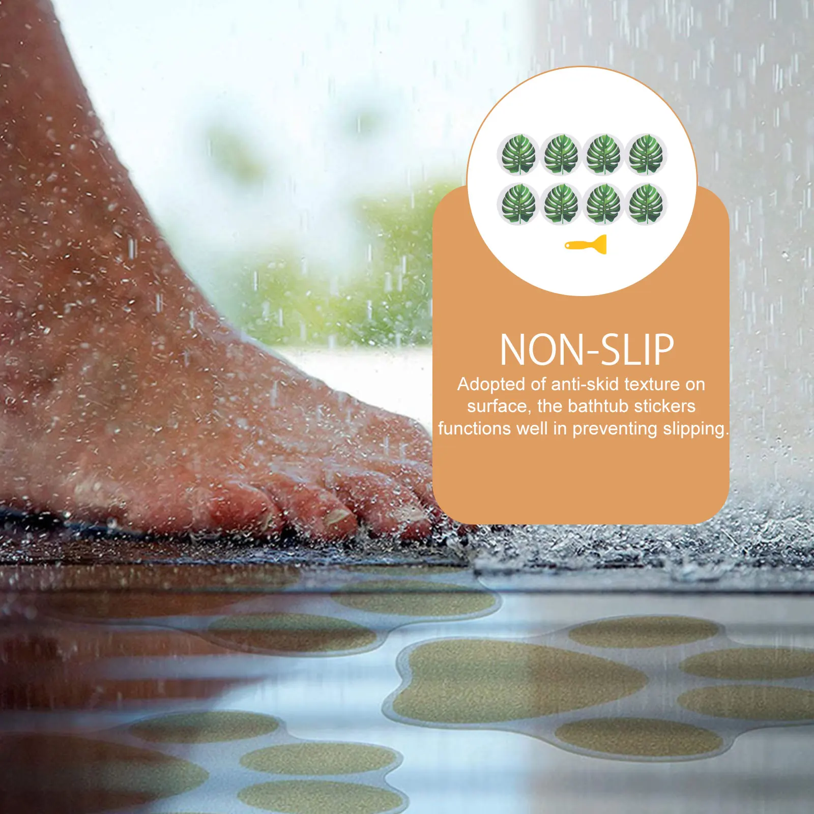 1 Set Leaf Anti-Slip Bathtub Non-Skid Creative Bathroom Decals Kids Waterproof Wall Stickers Easy Paste Adorable Shape Color
1 Set Leaf Anti-Slip Bathtub Non-Skid Creative Bathroom Decals Kids Waterproof Wall Stickers Easy Paste Adorable Shape Color