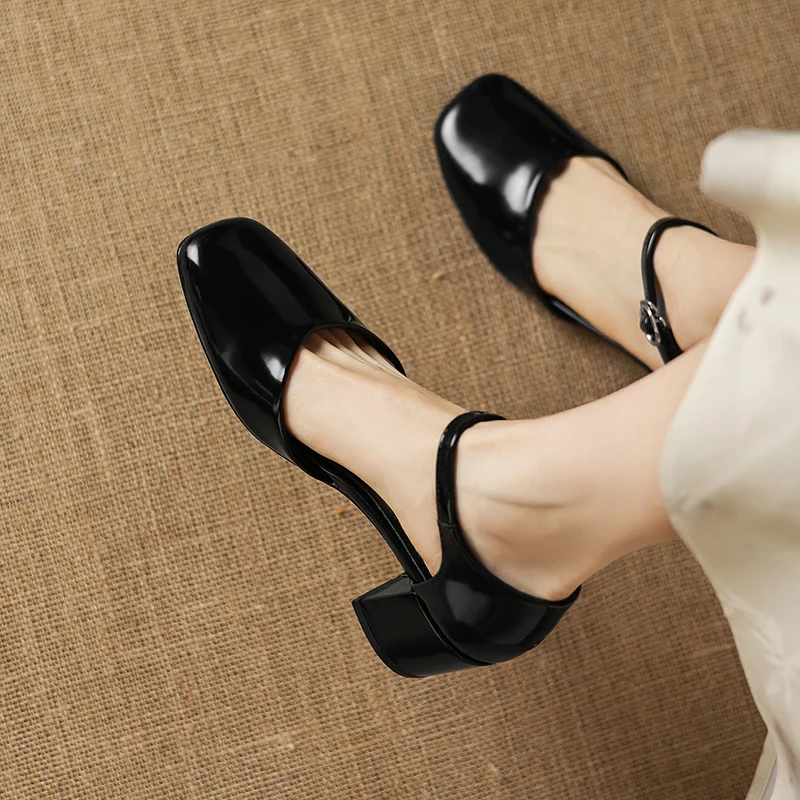 2026 New Fashion Women Pumps Summer Shoes Buckle Strap Spring Cow Leather High Heels Sexy Square Toe Sandals Shoes Dress 34-42
2026 New Fashion Women Pumps Summer Shoes Buckle Strap Spring Cow Leather High Heels Sexy Square Toe Sandals Shoes Dress 34-42