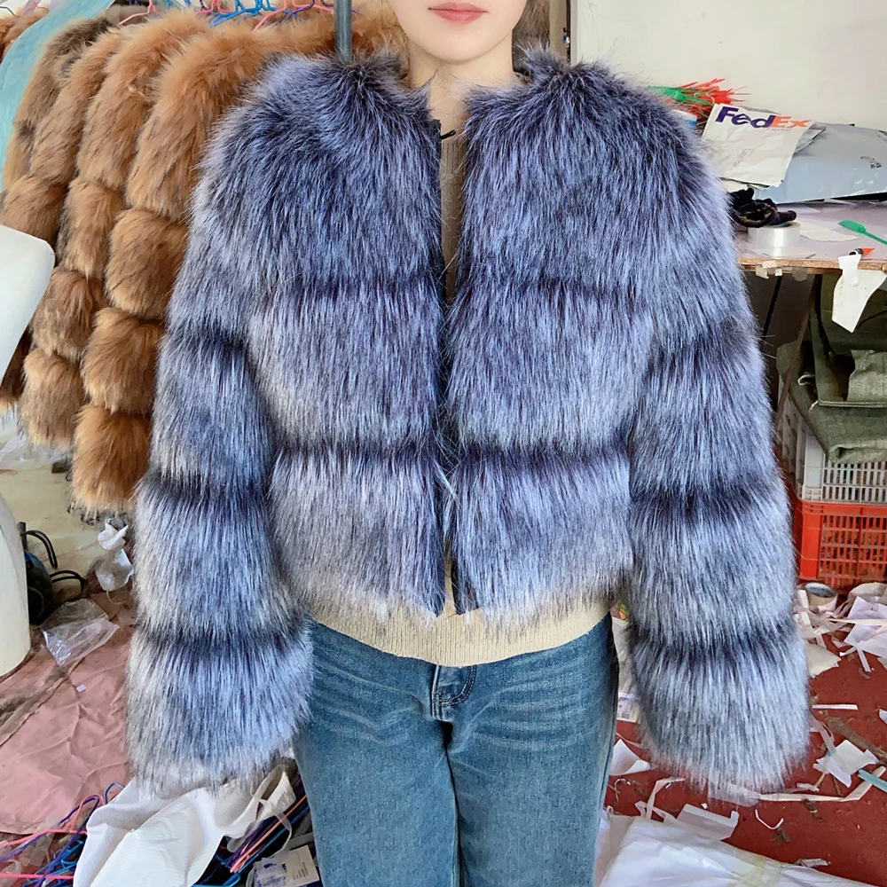 HOOOFUR Пальто из искусственного меха Женская куртка Зимняя мода Теплая толстая серебряная лисьивая кожа Коричневая куртка больших размеров специально с искусственным мехом Холодное пальто
HOOOFUR Пальто из искусственного меха Женская куртка Зимняя мода Теплая толстая серебряная лисьивая кожа Коричневая куртка больших размеров специально с искусственным мехом Холодное пальто