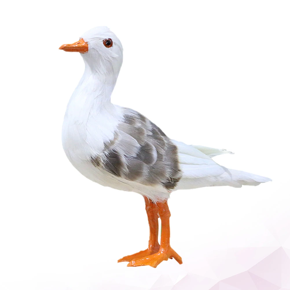 Seagull Statue Lifelike Shaped Model Real Simulated Adornment Artificial Toys Decor Item Home Kids Gifts
Seagull Statue Lifelike Shaped Model Real Simulated Adornment Artificial Toys Decor Item Home Kids Gifts
