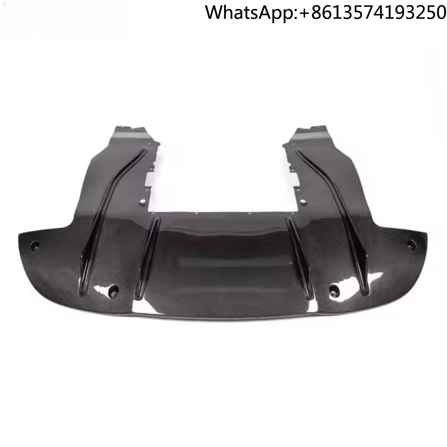 For Prefect Fitment OEM Style Dry Carbon Fiber Rear Bummper Diffuser For Mclaren 720S Body Kit