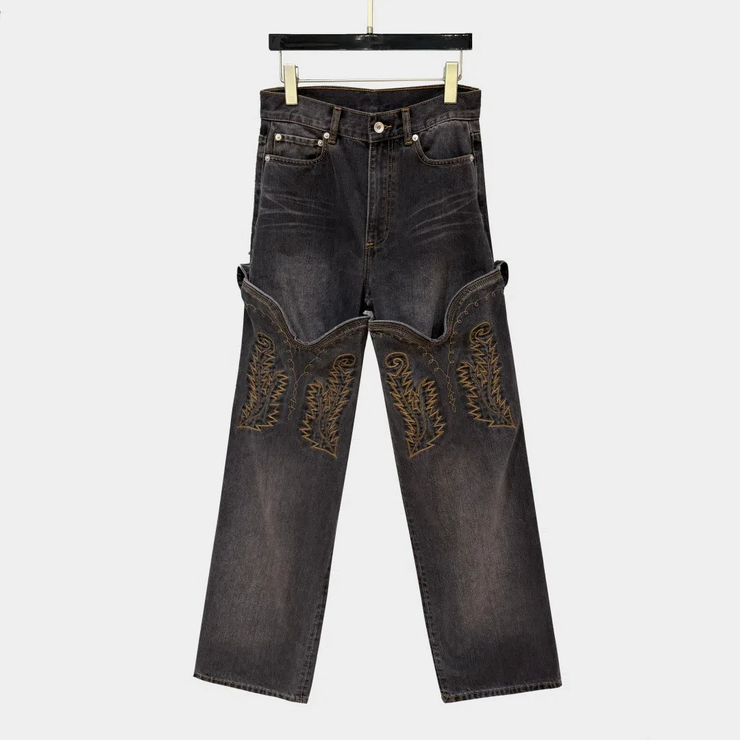 High Street American Style Women's Hip Hop Embroidered Patchwork Jeans Female Casual Fashion Denim Pants
High Street American Style Women's Hip Hop Embroidered Patchwork Jeans Female Casual Fashion Denim Pants
