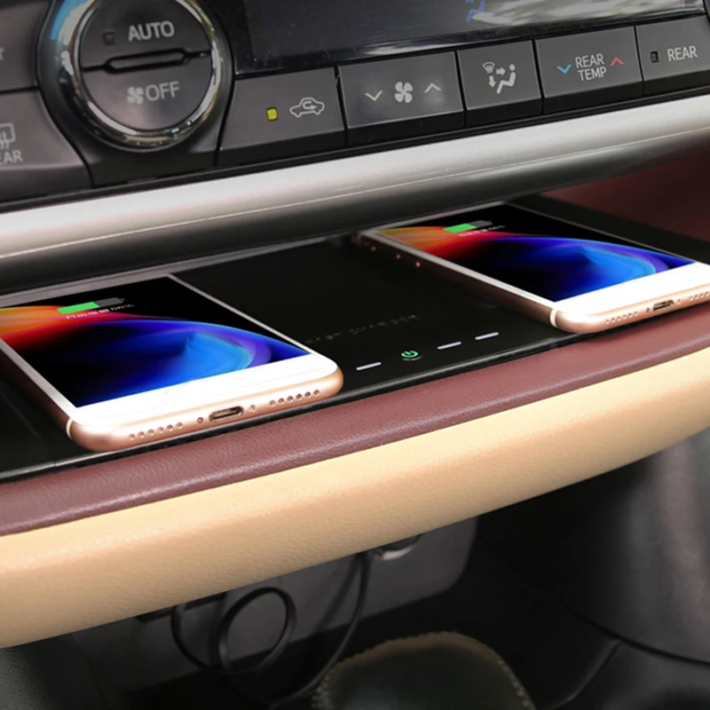 Автомобильное беспроводное зарядное устройство 15 Вт для Toyota Highlander 2014-2021, держатель для быстрой зарядки телефона с левым рулем
Автомобильное беспроводное зарядное устройство 15 Вт для Toyota Highlander 2014-2021, держатель для быстрой зарядки телефона с левым рулем