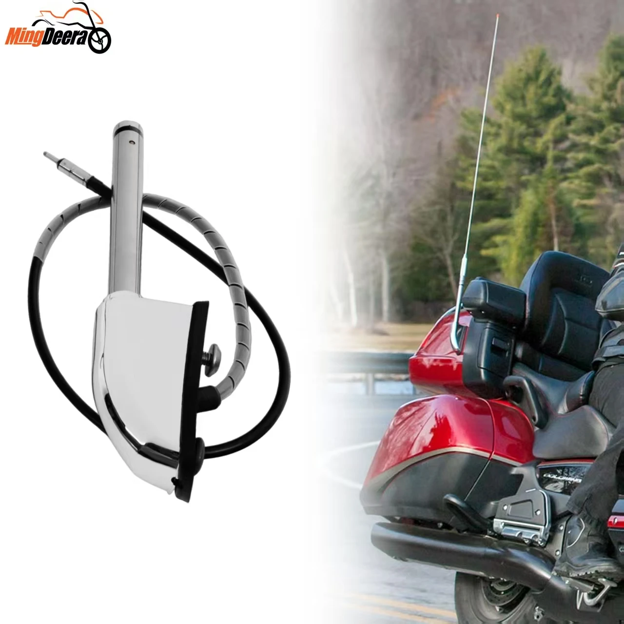 Motorcycle Antenna Base Fit For Honda Goldwing GL1800 2001-2017 GL1500 1988-2000 Radio Antenna Mount Base Replacement
Motorcycle Antenna Base Fit For Honda Goldwing GL1800 2001-2017 GL1500 1988-2000 Radio Antenna Mount Base Replacement