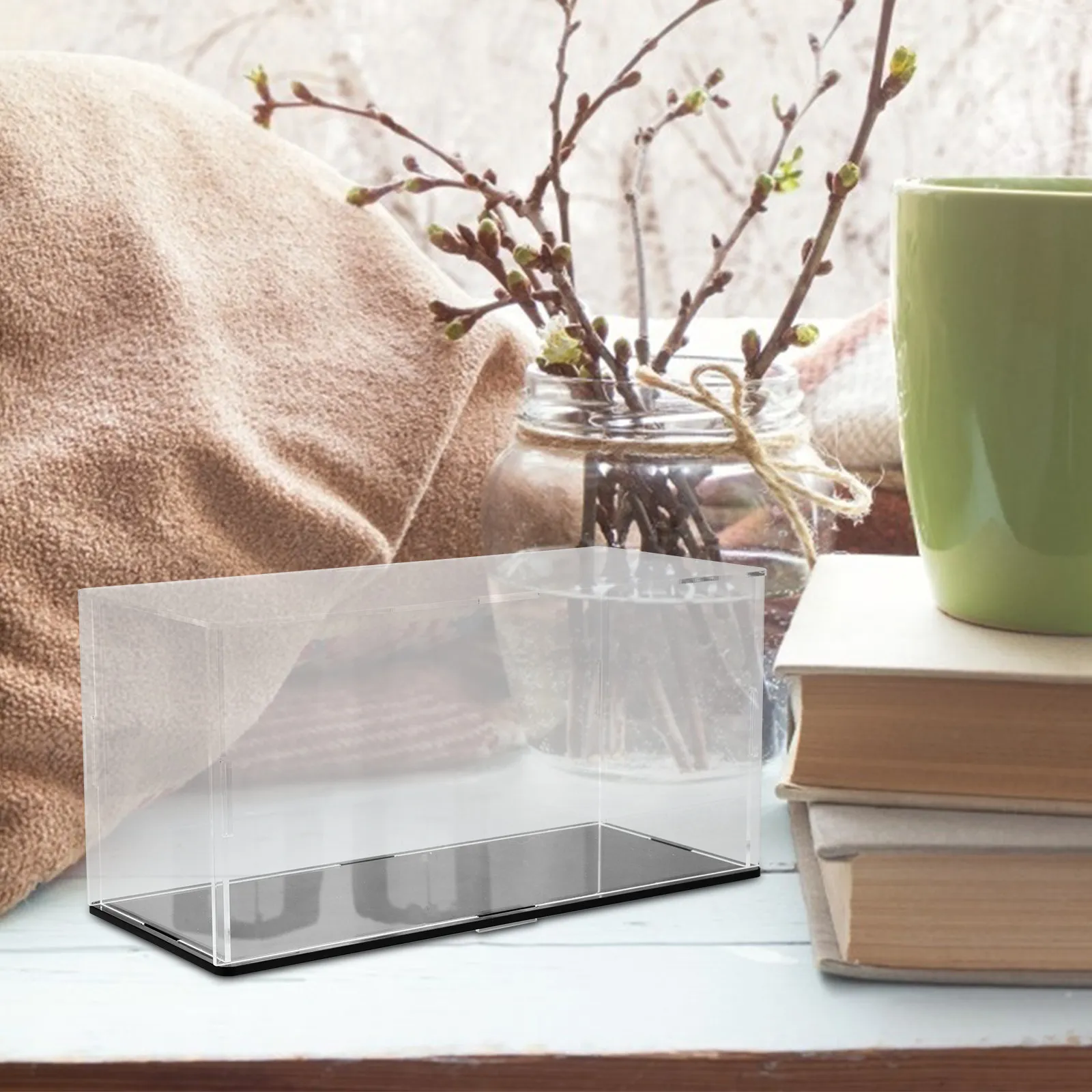 Small Clear Display Case Dustproof Box Countertop Storage for Mini Action Figures Collectibles Showcase Protection Holder
Small Clear Display Case Dustproof Box Countertop Storage for Mini Action Figures Collectibles Showcase Protection Holder