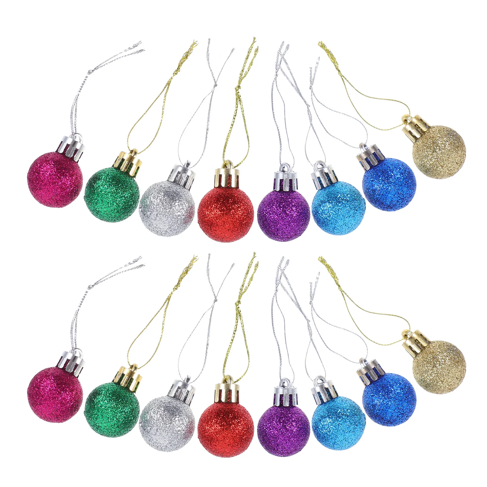 80Pcs Mini Christmas Ornaments Sparkling Glitter Baubles Holiday Tree Pendant Decor for Xmas Party Home Decoration
80Pcs Mini Christmas Ornaments Sparkling Glitter Baubles Holiday Tree Pendant Decor for Xmas Party Home Decoration