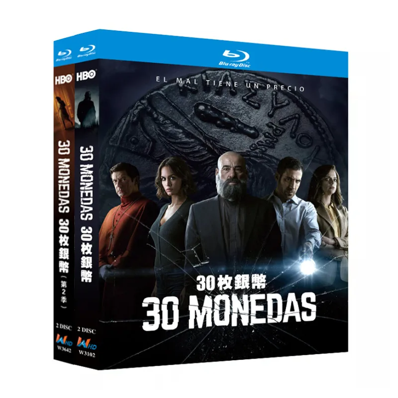 Blu-ray Ultra HD TV Series 30 Coins Seasons 1–2 Box Set with Simplified Chinese English and Traditional Chinese Subtitles
Blu-ray Ultra HD TV Series 30 Coins Seasons 1–2 Box Set with Simplified Chinese English and Traditional Chinese Subtitles