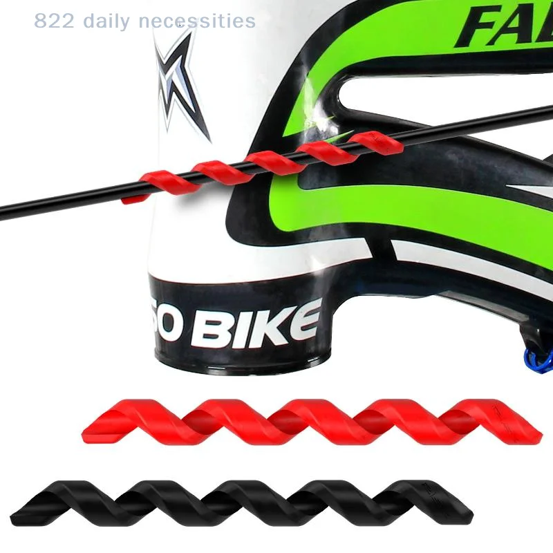 convenient5Pcs Spiral Rubber Bicycle Brake Cable Protector Prevents Frame Damage for Road Cycling Enthusiasts
convenient5Pcs Spiral Rubber Bicycle Brake Cable Protector Prevents Frame Damage for Road Cycling Enthusiasts