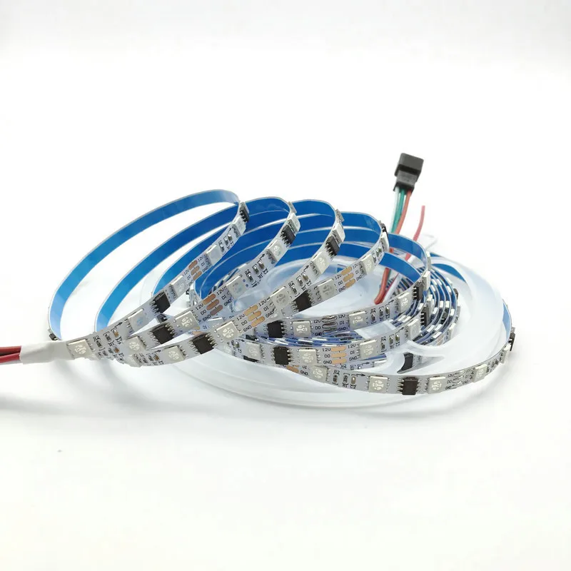 Narrow 5mm 6mm WS2811 Led Strip 5050 RGB Individually Addressable Pixel Stripe 2811 1903IC 12V Dream Color Digital Full Color
Narrow 5mm 6mm WS2811 Led Strip 5050 RGB Individually Addressable Pixel Stripe 2811 1903IC 12V Dream Color Digital Full Color