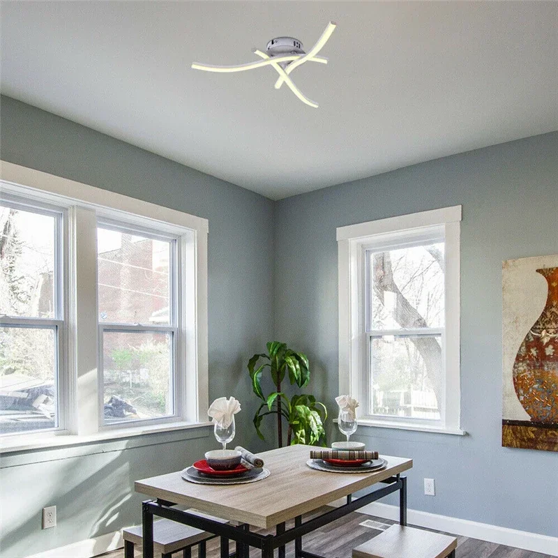 Modern Creative LED Chandelier Ceiling Light for Living Room Bedroom Dining Kitchen - Energy Efficient Lighting Fixture
Modern Creative LED Chandelier Ceiling Light for Living Room Bedroom Dining Kitchen - Energy Efficient Lighting Fixture