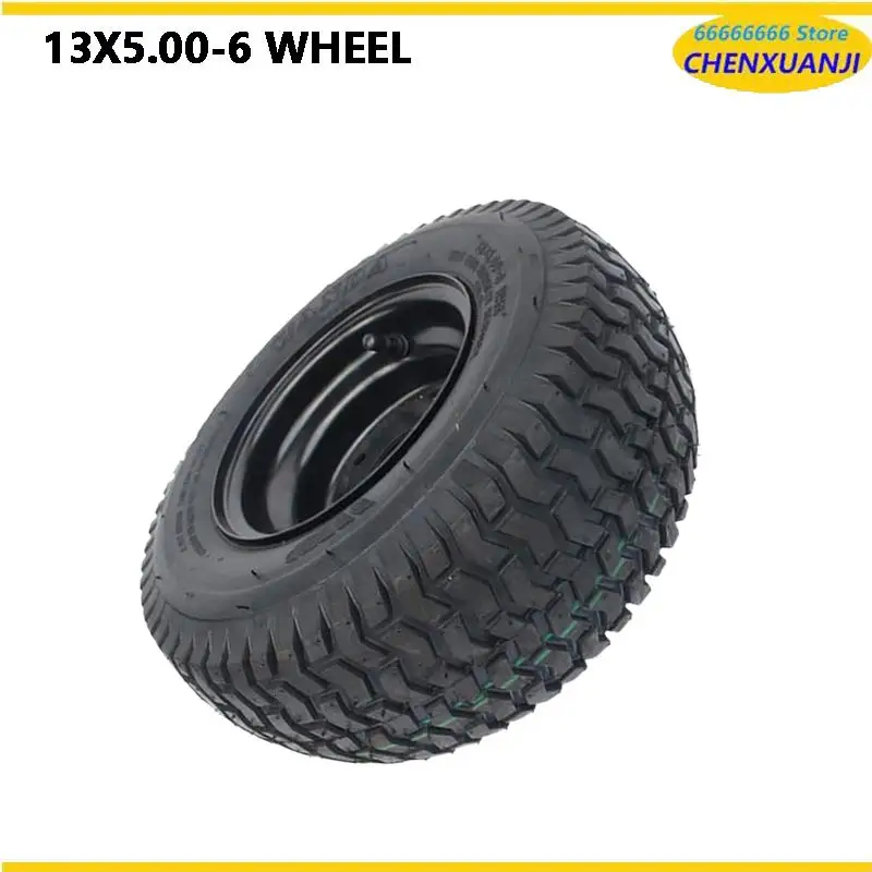 Complete 13x5.00-6 Tire and Wheel Assembly for Mini Buggy ATV Go Kart and Beach Bike Models
Complete 13x5.00-6 Tire and Wheel Assembly for Mini Buggy ATV Go Kart and Beach Bike Models