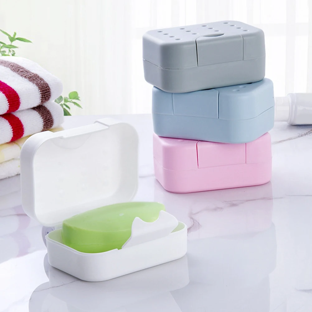 4pcs Portable Container Leakproof Travel Box Compact Lightweight Shower Soap Holder For Camping Gym Household Bar Soap Storage
4pcs Portable Container Leakproof Travel Box Compact Lightweight Shower Soap Holder For Camping Gym Household Bar Soap Storage