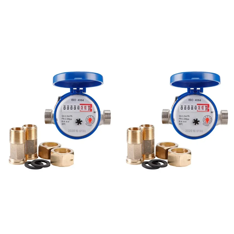 ABZY-2X Smart Water Meter Mechanical Rotary Pointer Counter Flow Water Meter Digital Display Water Measuring Tools
ABZY-2X Smart Water Meter Mechanical Rotary Pointer Counter Flow Water Meter Digital Display Water Measuring Tools