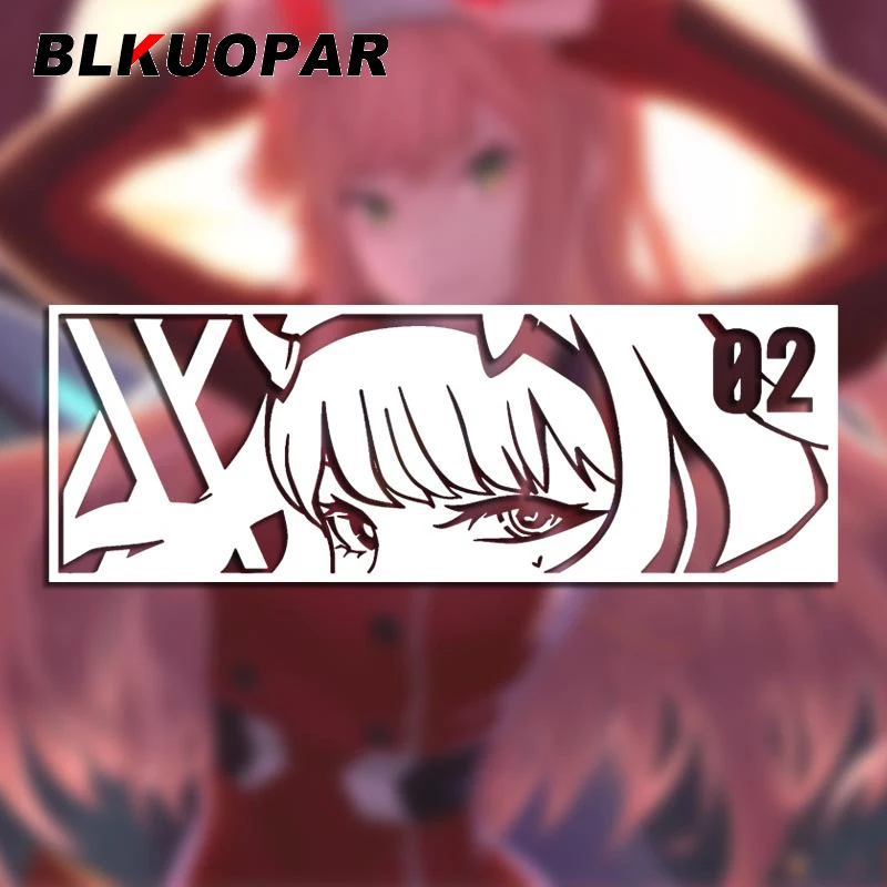 BLKUOPAR for Zero Two Eye Darling In The Franxxx Car Stickers Anime Vinyl Decal Personality Waterproof Helmet Graphics Car Lable
BLKUOPAR for Zero Two Eye Darling In The Franxxx Car Stickers Anime Vinyl Decal Personality Waterproof Helmet Graphics Car Lable