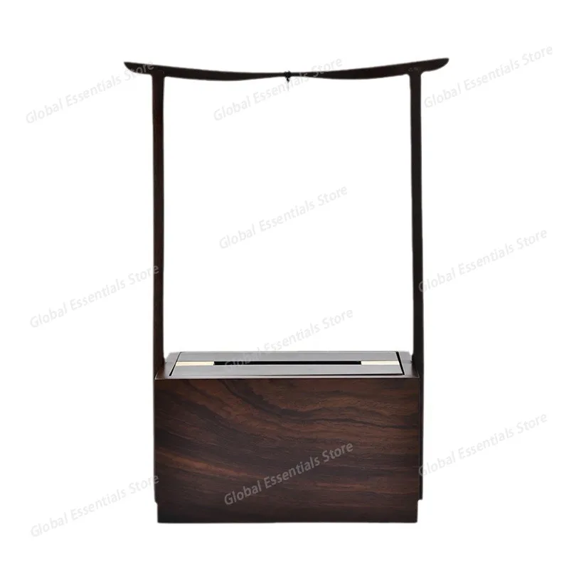 Solid Wood Tissue Box, Ebony Chinese Retro Lifting Beam Tissue Holder, Ornament for Living Room Home Decor
Solid Wood Tissue Box, Ebony Chinese Retro Lifting Beam Tissue Holder, Ornament for Living Room Home Decor