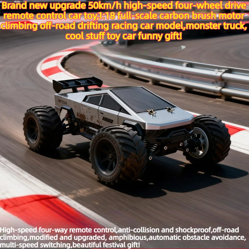 Cool Stuff Toy Car Funny Gift-Hot 50km/h High-speed 4WD Rc Truck,1:18 Climbing Off-road Rc Drift Car,Monster Truck,Toys for Boys
Cool Stuff Toy Car Funny Gift-Hot 50km/h High-speed 4WD Rc Truck,1:18 Climbing Off-road Rc Drift Car,Monster Truck,Toys for Boys