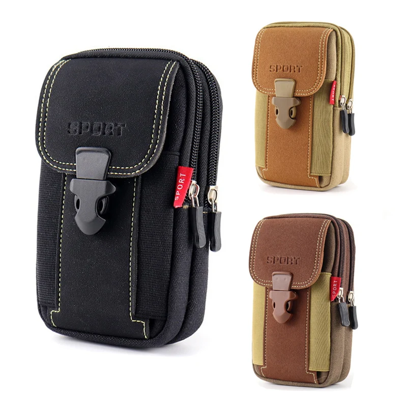 Multi-function Military Fanny Waist Bag With Phone Purse Pocket Outdoor Travel Sports Belt Bum Pouch Tactical Canvas Waist Pack 
Multi-function Military Fanny Waist Bag With Phone Purse Pocket Outdoor Travel Sports Belt Bum Pouch Tactical Canvas Waist Pack