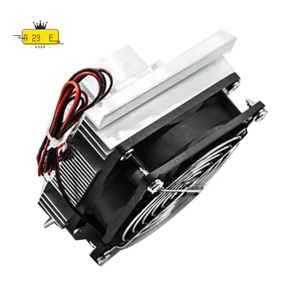 A23E-Thermoelectric Peltier Cooler Refrigeration DC 12V Semiconductor Air Conditioner Cooling System DIY Kit
A23E-Thermoelectric Peltier Cooler Refrigeration DC 12V Semiconductor Air Conditioner Cooling System DIY Kit