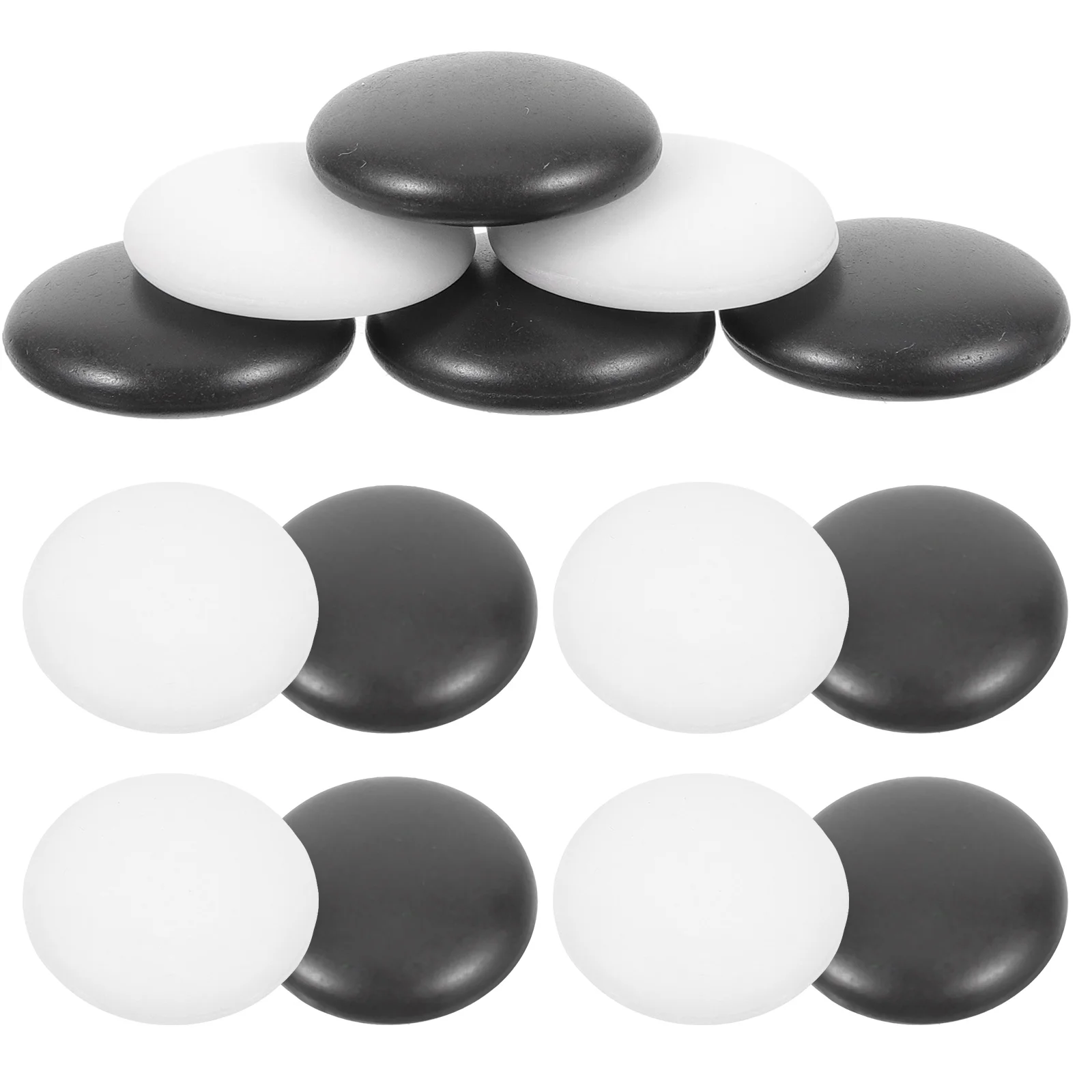 360 Pcs Go Chess Pieces Durable Melamine Material Family Game Party Travel Compact Size Smooth Practical Craft Supplies
360 Pcs Go Chess Pieces Durable Melamine Material Family Game Party Travel Compact Size Smooth Practical Craft Supplies