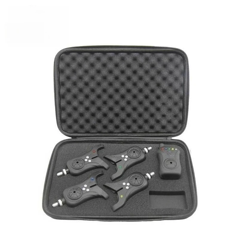 1 + 4 alarm set Multifunctional electronic sea pole flashing light alarm Fishing accessories set
1 + 4 alarm set Multifunctional electronic sea pole flashing light alarm Fishing accessories set