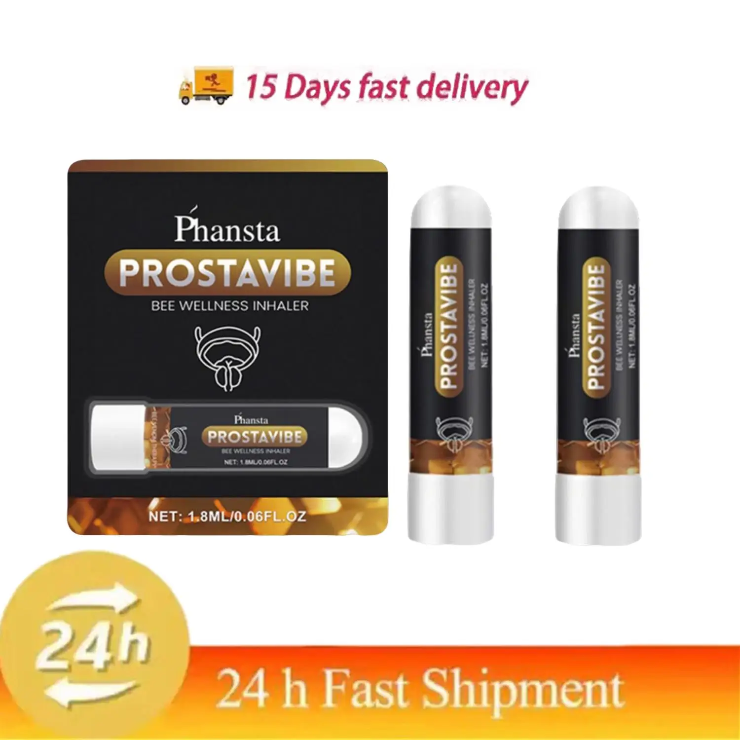 2pcs Prostatitis Treatment Nasal Inhaler Cure Urethritis Frequent Urination Kidney Deficiency Prostate Health Care
2pcs Prostatitis Treatment Nasal Inhaler Cure Urethritis Frequent Urination Kidney Deficiency Prostate Health Care