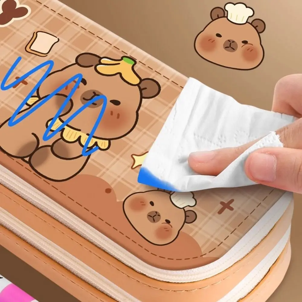 Portable Pencil Case Large Capacity Multi-function Storage Box Cartoon Waterproof Stationery Box Student School Supplies
Portable Pencil Case Large Capacity Multi-function Storage Box Cartoon Waterproof Stationery Box Student School Supplies