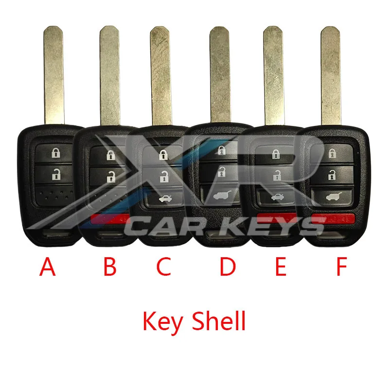 2/3/4 Buttons Replacement Remote Car Key Shell Case Cover Fob Blank For Honda Accord CR-V Fit XRV Vezel City Jazz HRV FRV
2/3/4 Buttons Replacement Remote Car Key Shell Case Cover Fob Blank For Honda Accord CR-V Fit XRV Vezel City Jazz HRV FRV