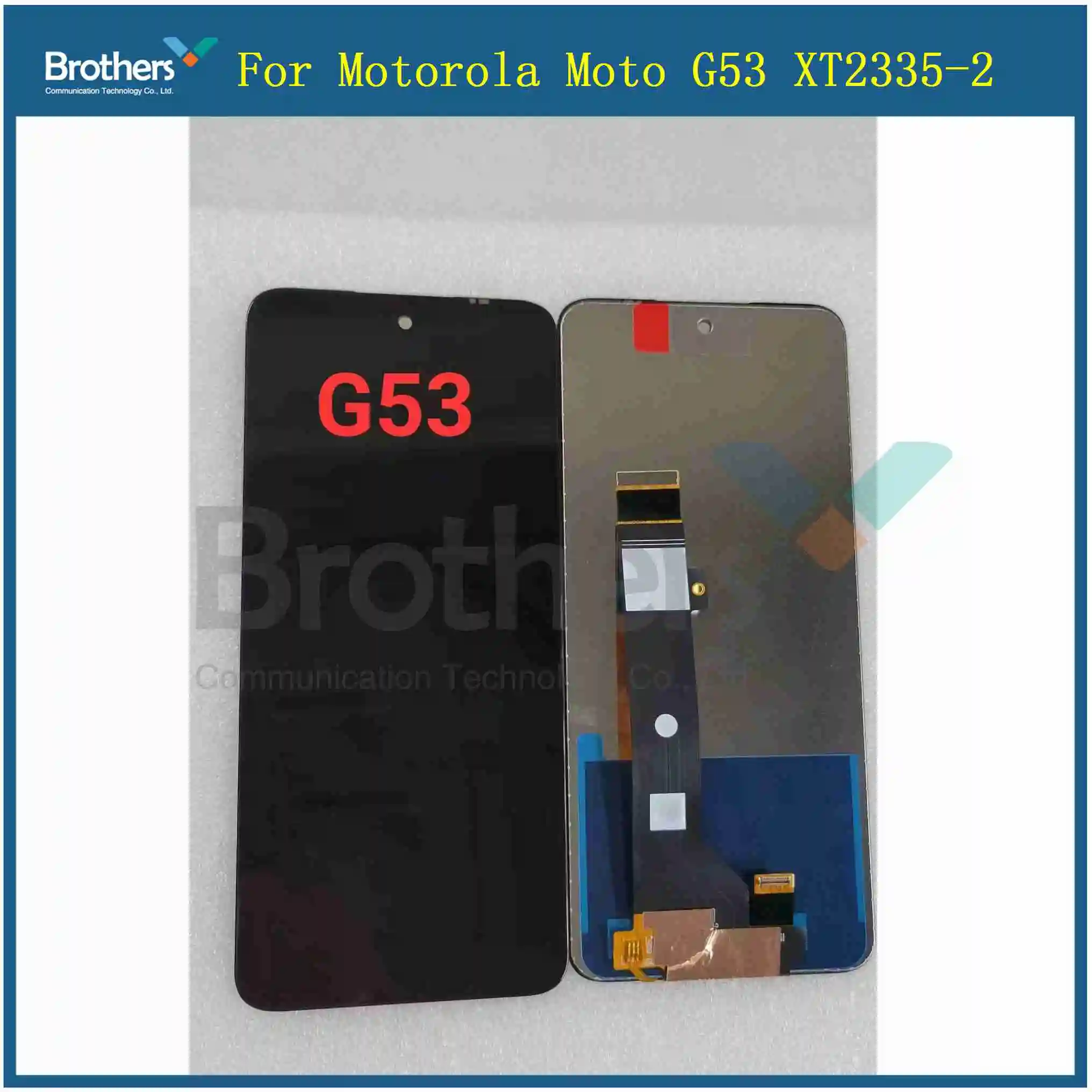 6.5'' For Motorola Moto G53 LCD Display XT2335-2 Touch Panel Screen Digitizer Assembly For Moto G53 LCD
6.5'' For Motorola Moto G53 LCD Display XT2335-2 Touch Panel Screen Digitizer Assembly For Moto G53 LCD