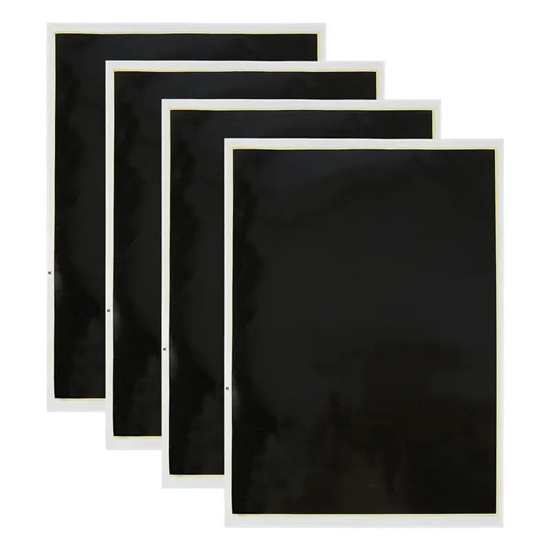 Бумага для лазерной гравировки и маркировки AT21-4 PCS, черная, 39x27 см, для тестирования фокусировки, для стекла, металла
Бумага для лазерной гравировки и маркировки AT21-4 PCS, черная, 39x27 см, для тестирования фокусировки, для стекла, металла
