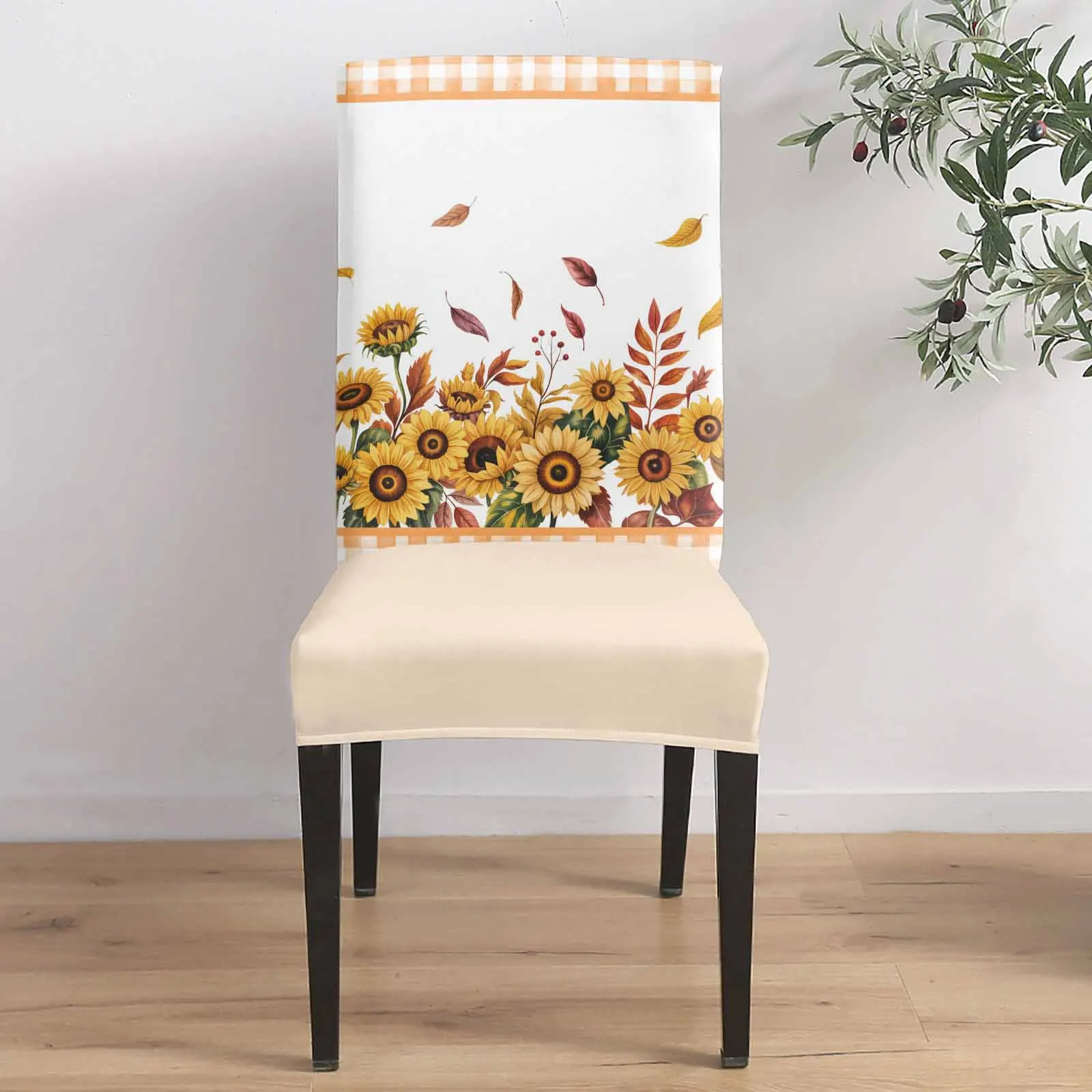 Country Yellow Plaid Sunflower 4/6/8PCS Spandex Elastic Chair Case For Wedding Hotel Banquet Dining Room
Country Yellow Plaid Sunflower 4/6/8PCS Spandex Elastic Chair Case For Wedding Hotel Banquet Dining Room