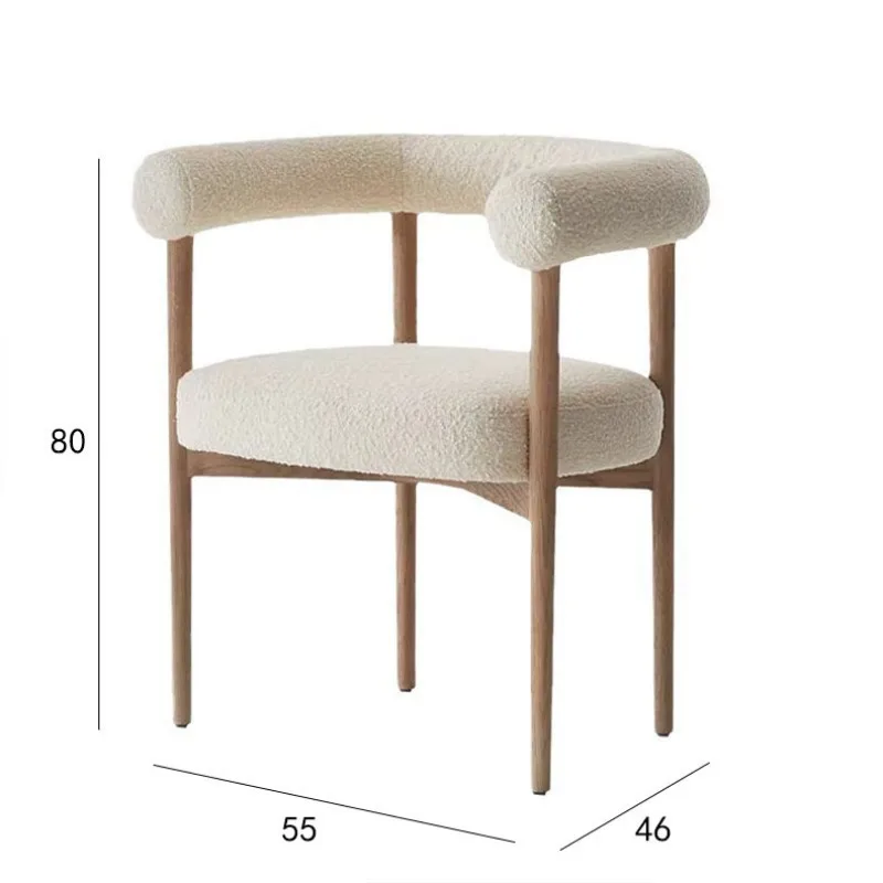Wrought iron dining chair designer Internet celebrity restaurant casual backrest dining chair wabi sandy wind simple soft bag
Wrought iron dining chair designer Internet celebrity restaurant casual backrest dining chair wabi sandy wind simple soft bag