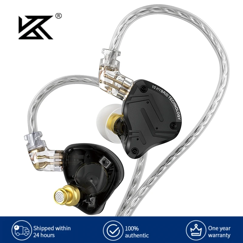 Наушники KZ ZS10 Pro X, проводные, внутриканальные, 1DD+4BA, HiFi, с глубокими басами, для музыки и спорта.
Наушники KZ ZS10 Pro X, проводные, внутриканальные, 1DD+4BA, HiFi, с глубокими басами, для музыки и спорта.