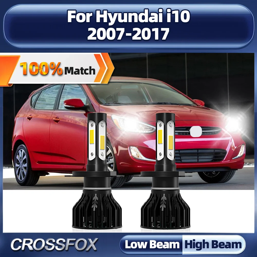 20000LM Super Bright LED Lamps 120W Car Headlight Bulbs 12V 6000K White For Hyundai i10 2007-2011 2012 2013 2014 2015 2016 2017
20000LM Super Bright LED Lamps 120W Car Headlight Bulbs 12V 6000K White For Hyundai i10 2007-2011 2012 2013 2014 2015 2016 2017