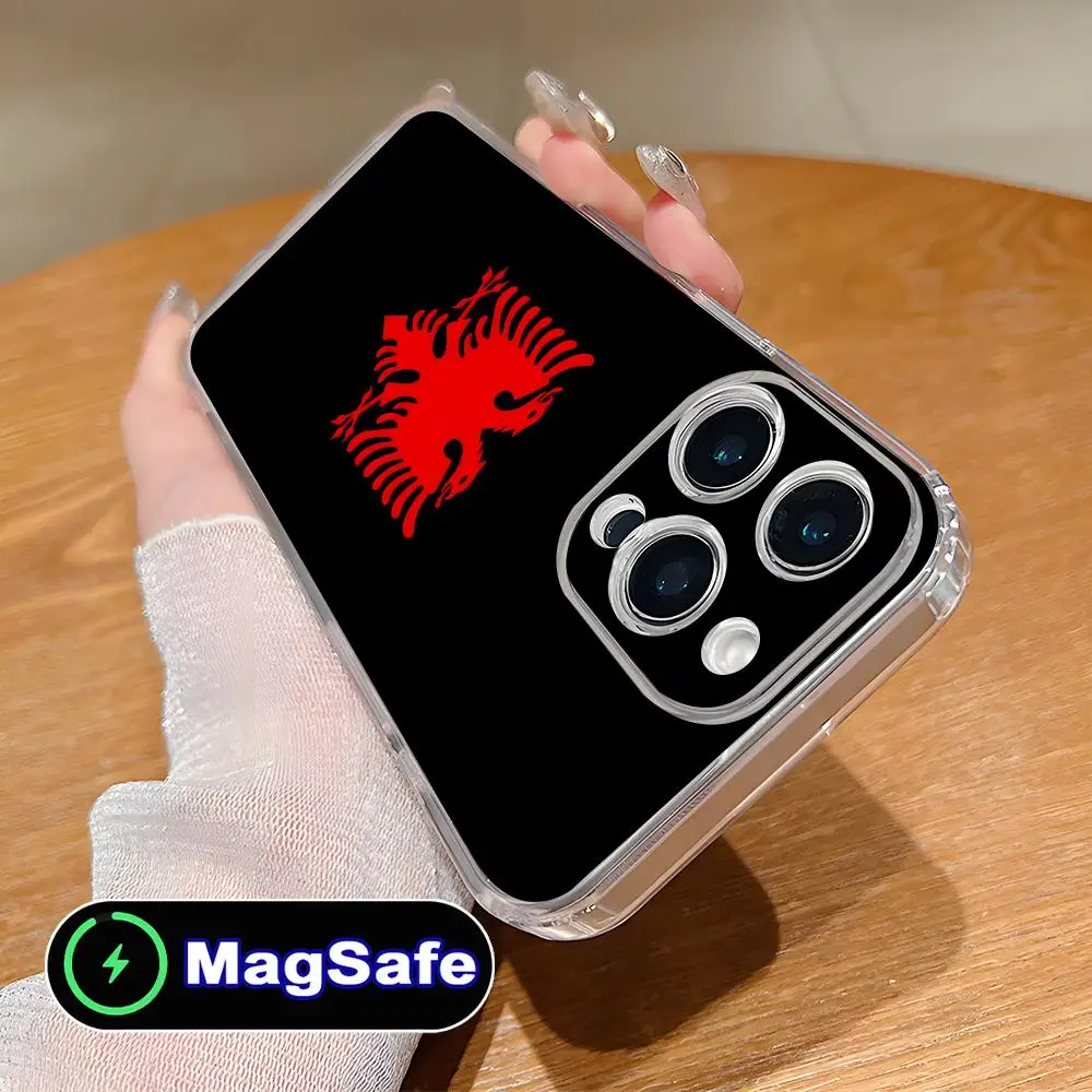 Чехол для мобильного телефона с флагом Албании для iPhone 17, 16, 15, 14, 13, 12, 11 Air Pro Max Plus Mini Magsafe, прозрачный красочный чехол, красивый
Чехол для мобильного телефона с флагом Албании для iPhone 17, 16, 15, 14, 13, 12, 11 Air Pro Max Plus Mini Magsafe, прозрачный красочный чехол, красивый