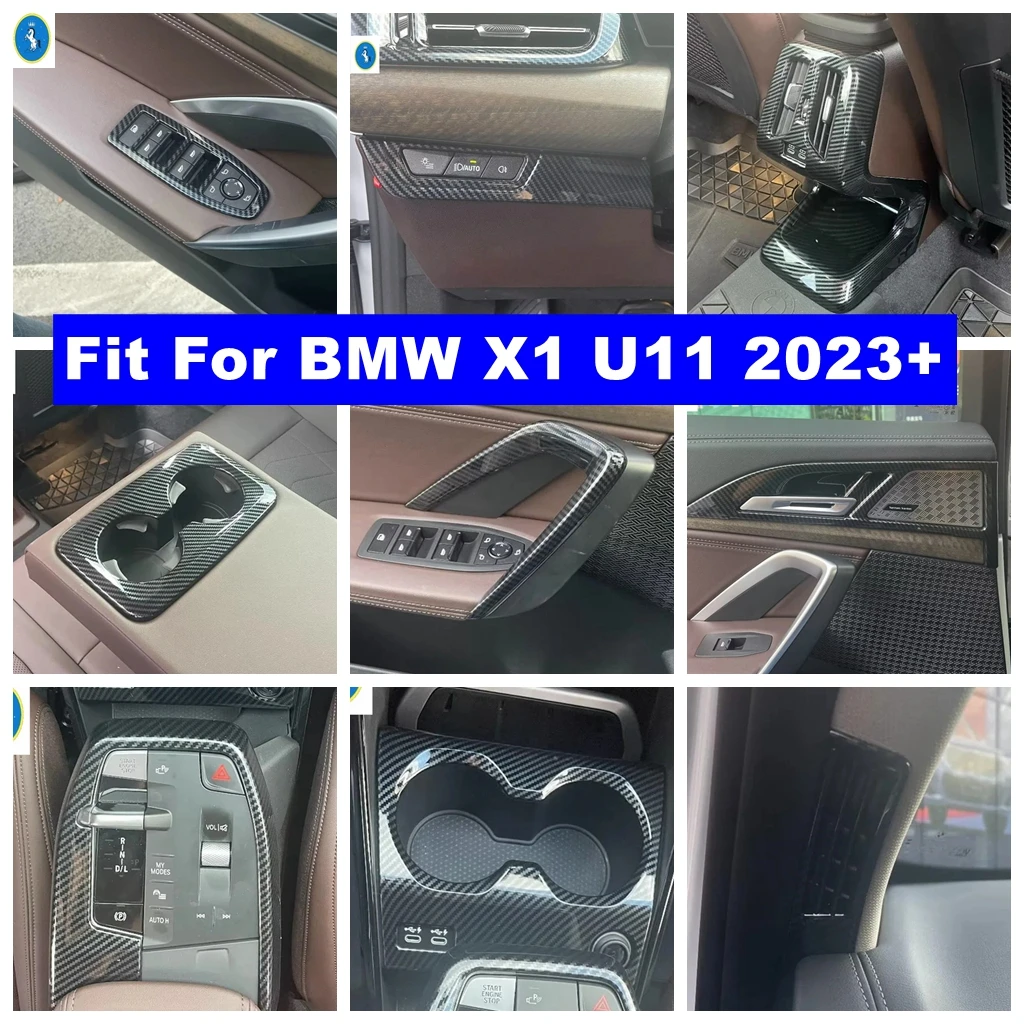 Carbon Fiber Headlight Switch / Rear Air Outlet / Steering Wheel Frame Cover Trim For BMW X1 U11 2023 2024 Interior Accessories
Carbon Fiber Headlight Switch / Rear Air Outlet / Steering Wheel Frame Cover Trim For BMW X1 U11 2023 2024 Interior Accessories