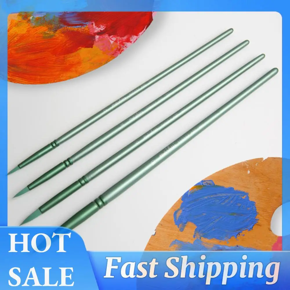 4/6Pcs Watercolor Paint Brushes Paint Brushes Set Wooden Handle Paint Brush Flat Head Watercolor Brush for Miniature Model
4/6Pcs Watercolor Paint Brushes Paint Brushes Set Wooden Handle Paint Brush Flat Head Watercolor Brush for Miniature Model