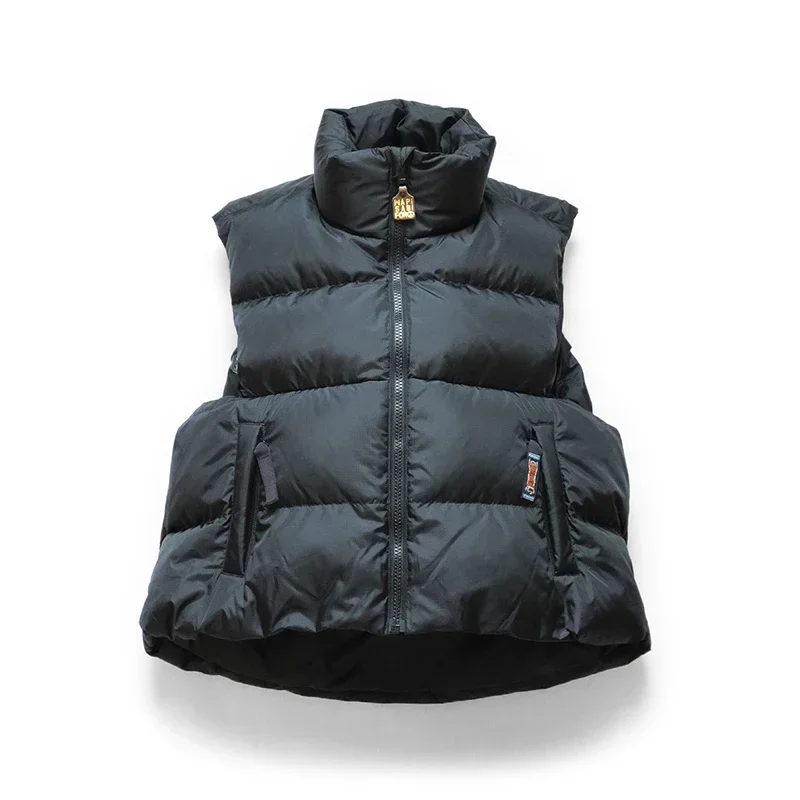 Kapital Japanese Retro Casual Stand Collar Thickened Loose Men's and Women's Vest Black Zipper White Duck Down Jacket
Kapital Japanese Retro Casual Stand Collar Thickened Loose Men's and Women's Vest Black Zipper White Duck Down Jacket